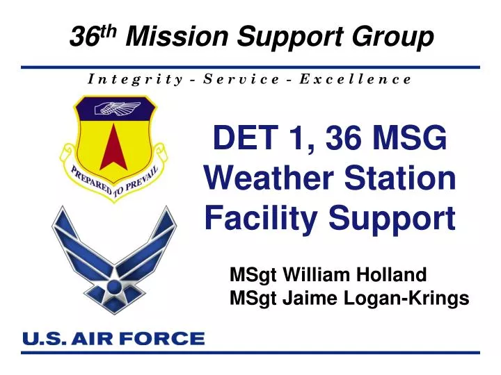 det 1 36 msg weather station facility support