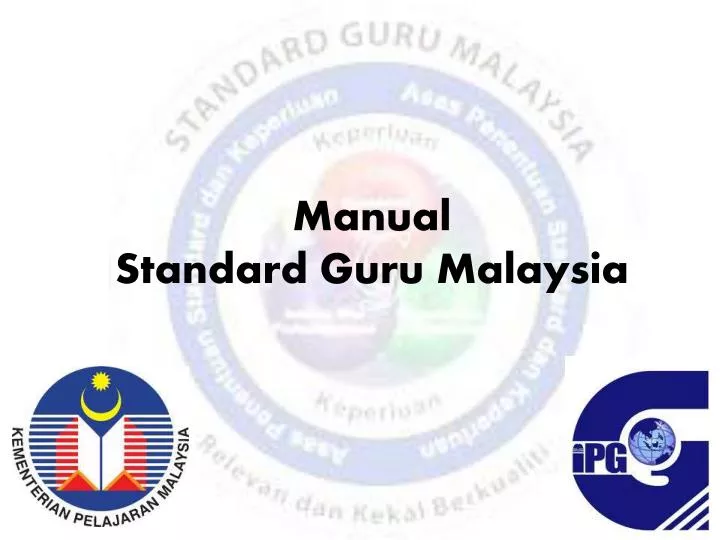 manual standard guru malaysia