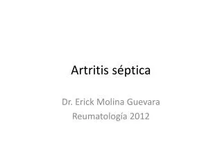 artritis s ptica