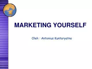 marketing yourself