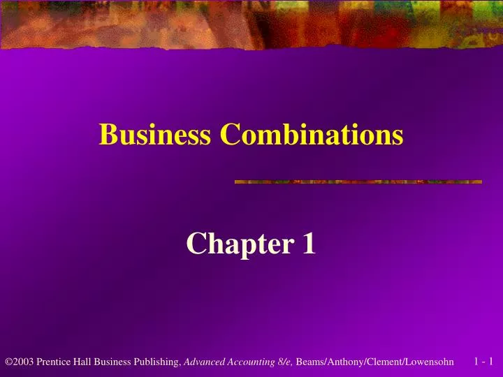 business combinations
