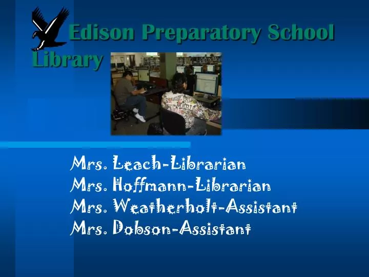 edison preparatory school library