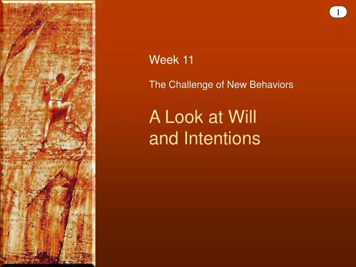 the challenge of new behaviors