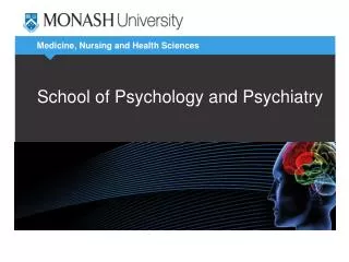 School of Psychology and Psychiatry