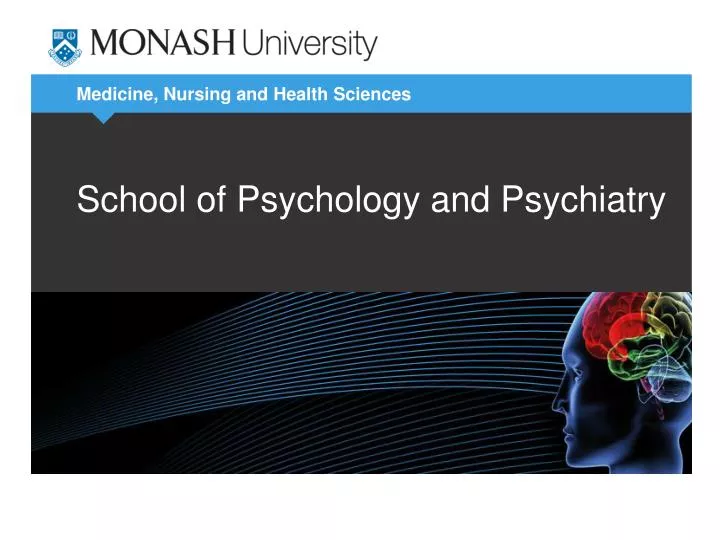 school of psychology and psychiatry