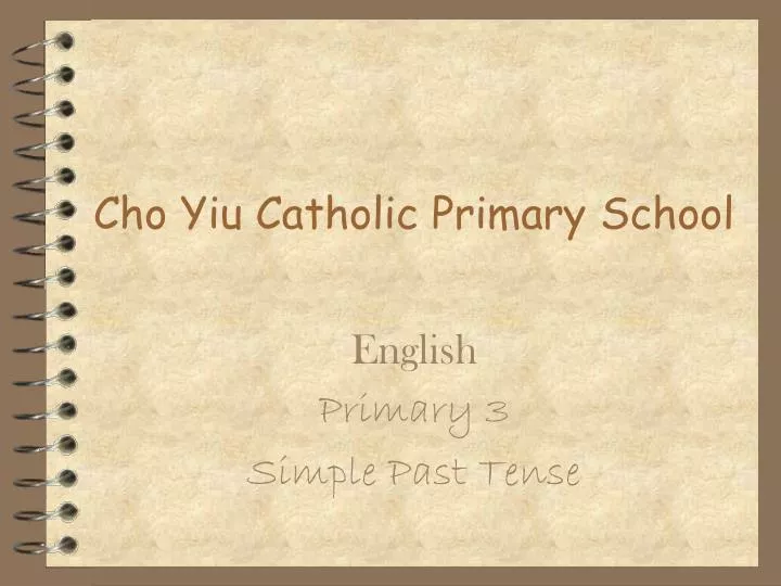 cho yiu catholic primary school