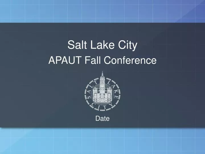 apaut fall conference