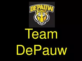 Team DePauw