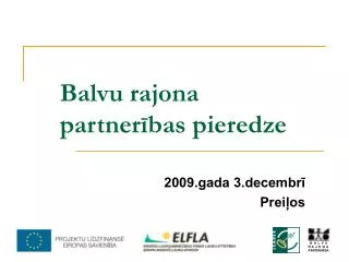 balvu rajona partner bas pieredze