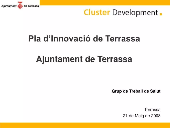 pla d innovaci de terrassa ajuntament de terrassa