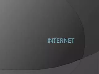 internet