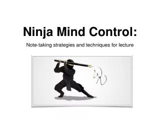ninja mind control