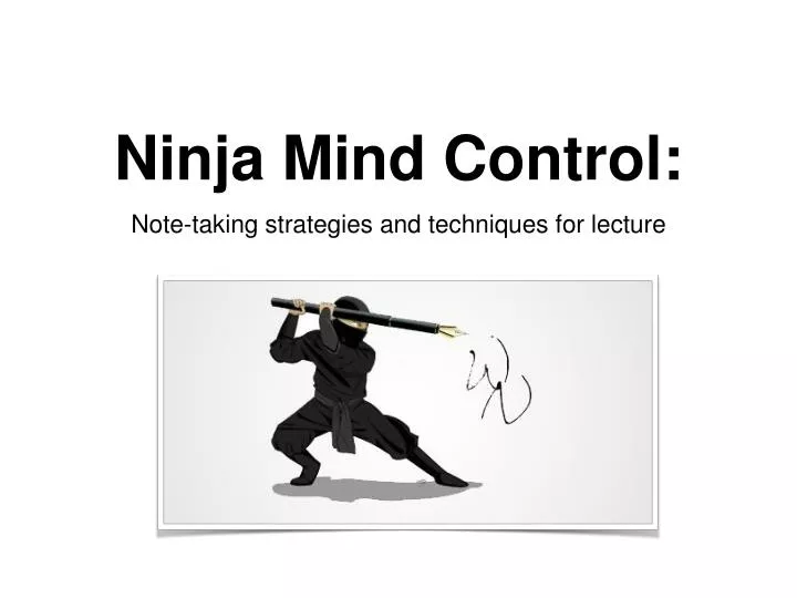 ninja mind control