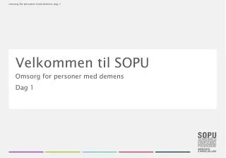 velkommen til sopu