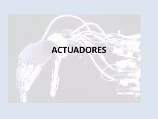 actuadores