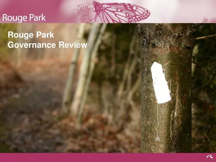 rouge park governance review