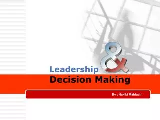 leadership decision making