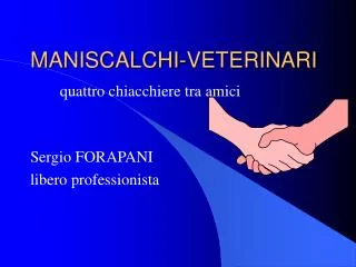 maniscalchi veterinari