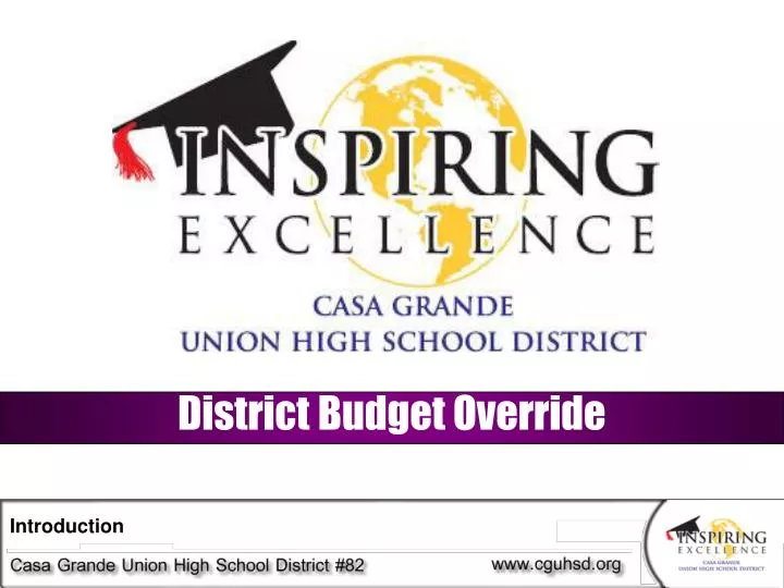 district budget override