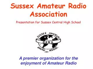 Sussex Amateur Radio Association