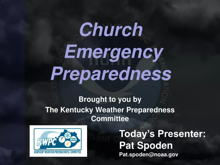 church emergency preparedness