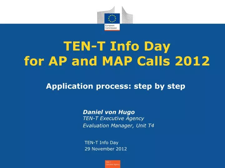 ten t info day for ap and map calls 2012