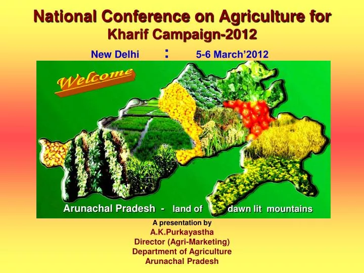 national conference on agriculture for kharif campaign 2012 new delhi 5 6 march 2012