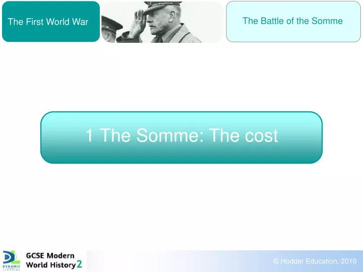 1 the somme the cost