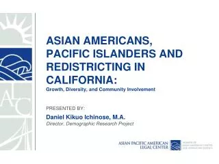 Asian Americans, Pacific Islanders in California