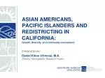 Asian Americans, Pacific Islanders in California - slide 1