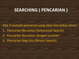 searching pencarian