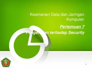keamanan data dan jaringan komputer