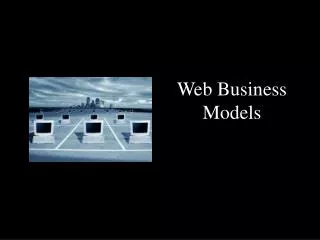 Web Business Models