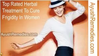 Top Rated Herbal Treatment To Cure Frigidity In Women