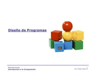dise o de programas