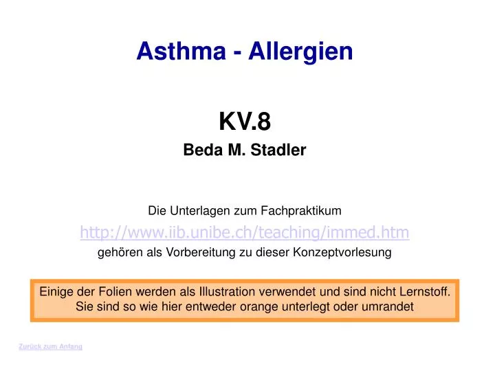 asthma allergien