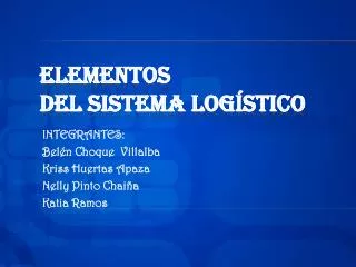 integrantes bel n choque villalba kriss huertas apaza nelly pinto chai a katia ramos