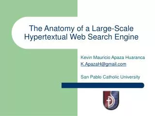 The Anatomy of a Large-Scale Hypertextual Web Search Engine