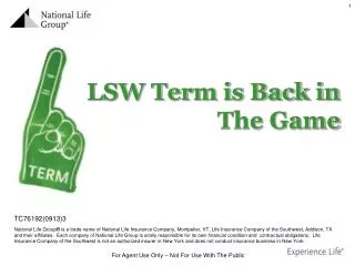 LSW Term is Back in The Game