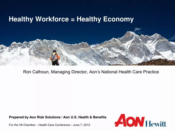 healthy workforce healthy economy