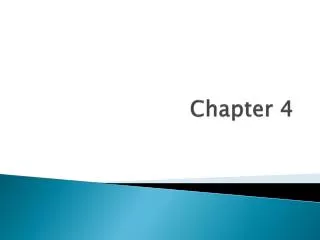 Chapter 4