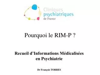 pourquoi le rim p