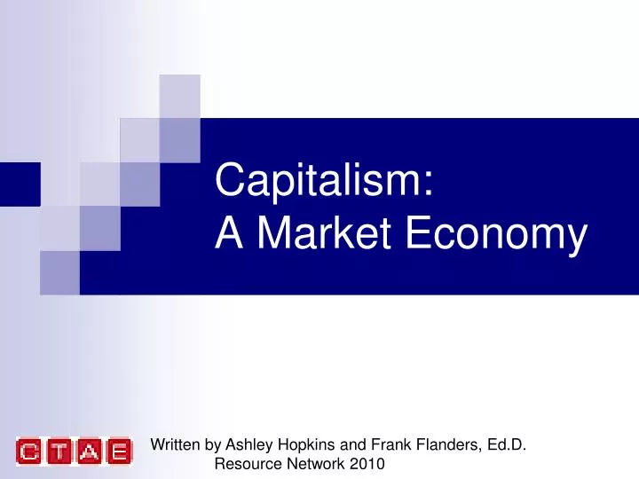 capitalism a market economy