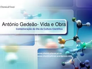 ant nio gede o vida e obra