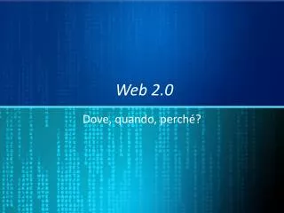 web 2 0