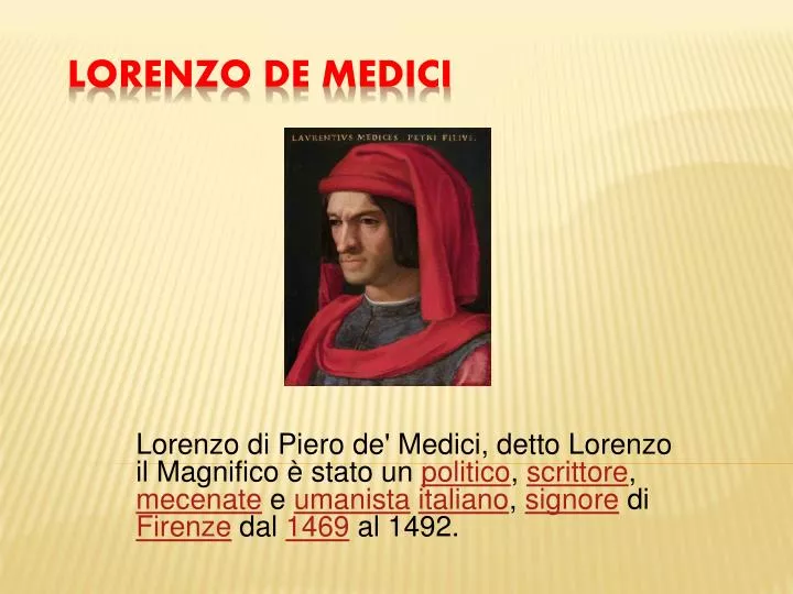 lorenzo de medici