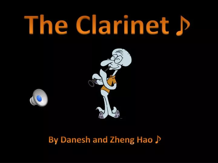 the clarinet