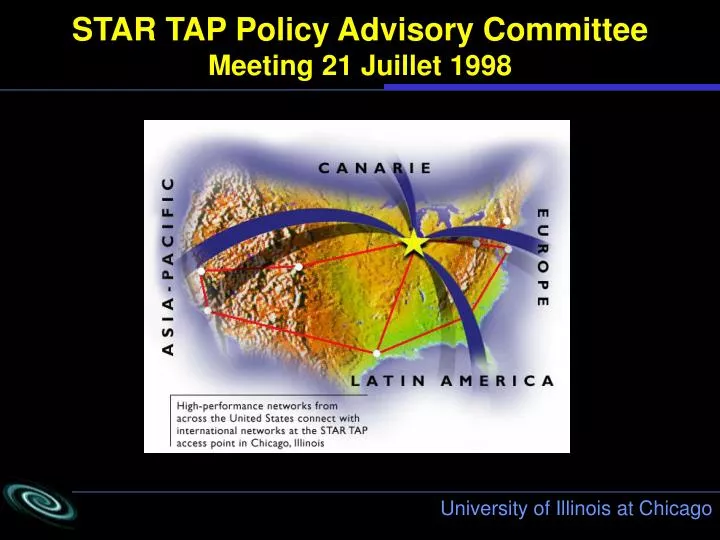 star tap policy advisory committee meeting 21 juillet 1998