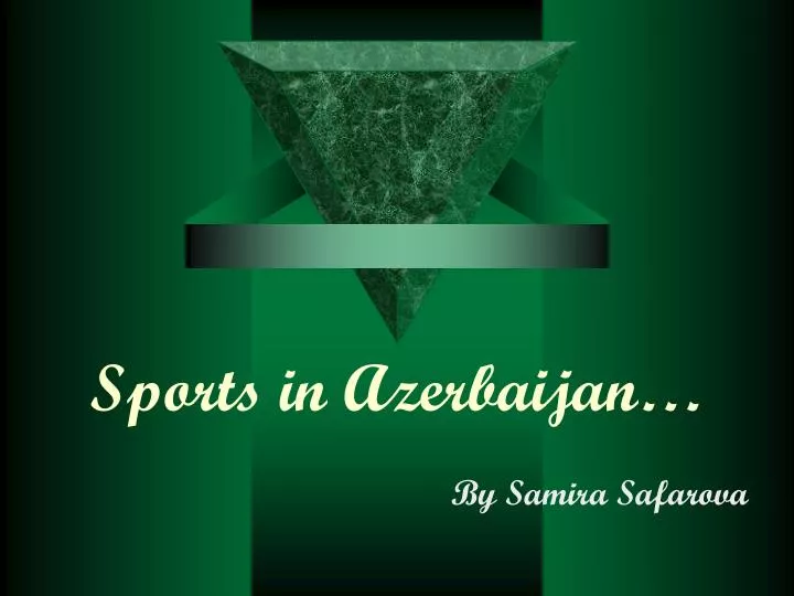 sports in azerbaijan