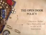 Ppt The China Open Door Policy Powerpoint Presentation Free